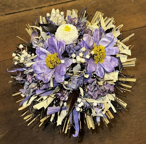 Gedroogd boeket Paars