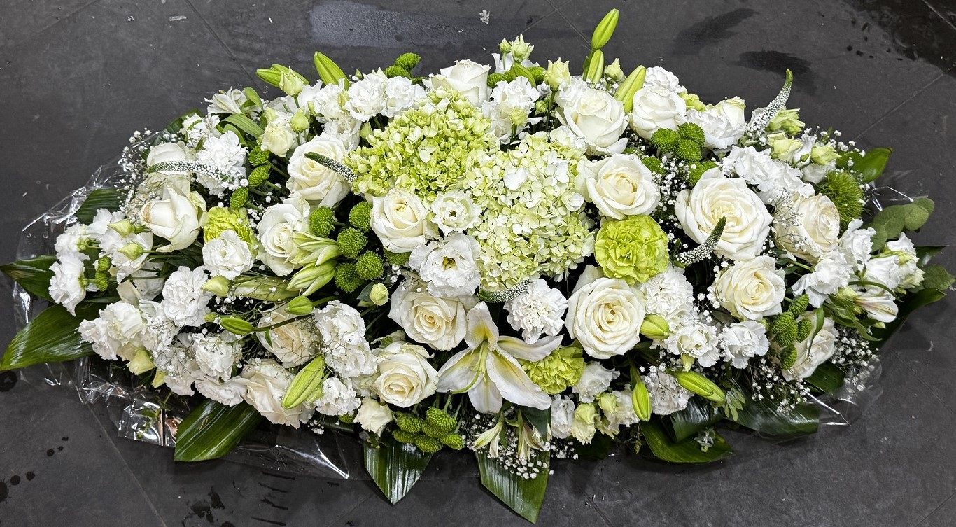 Kussen 2355 - Rouwbloemen