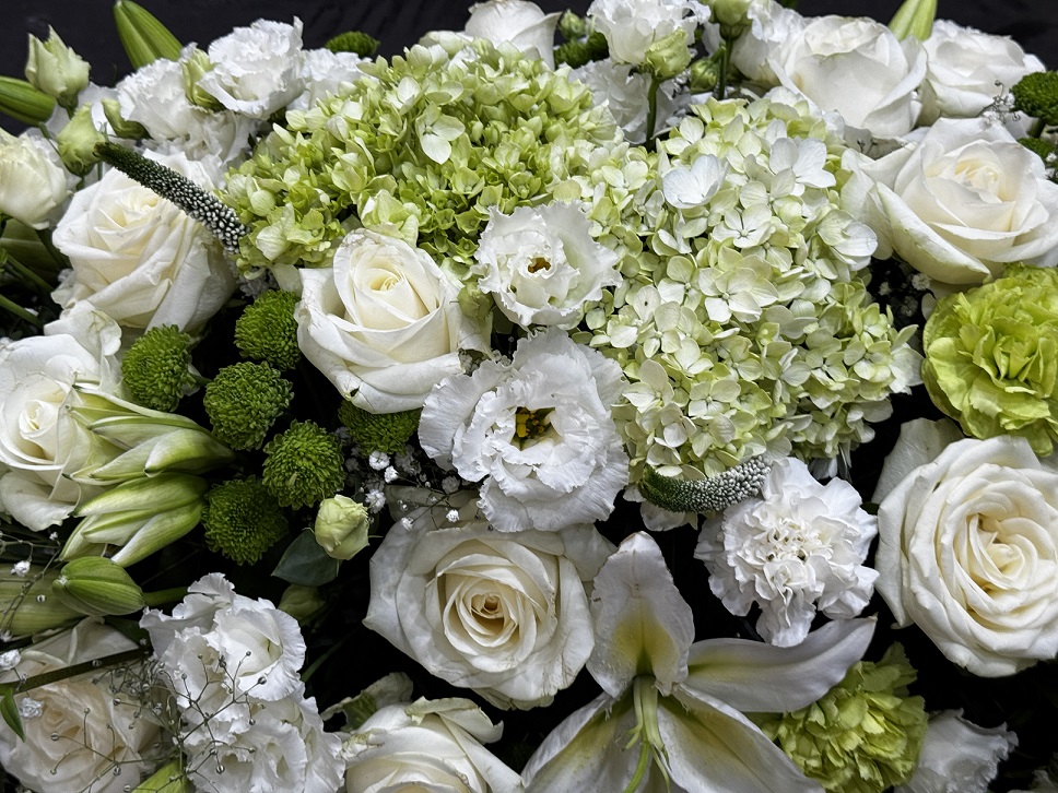 Kussen 2355 - Rouwbloemen