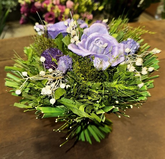 Gedroogd boeket Paars