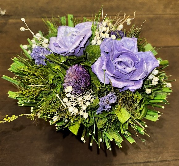 Gedroogd boeket Paars