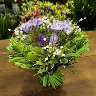 Gedroogd boeket Paars