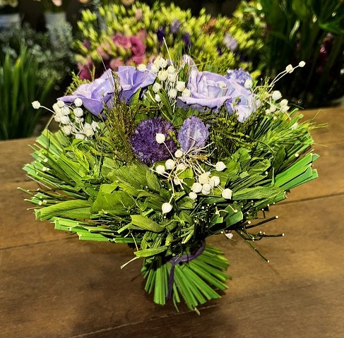 Gedroogd boeket Paars