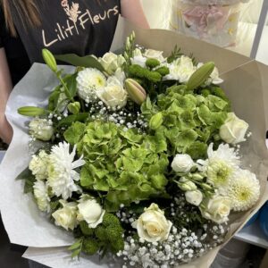 Bloemenboeket in Uccle